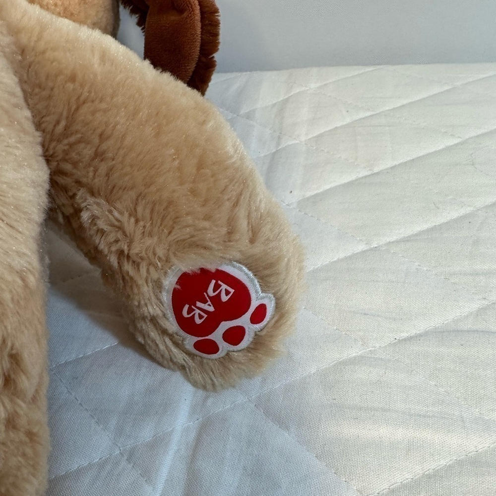 Build A Bear Workshop Brown Tan Puppy Dog 16” 2014 Plush Stuffed Animal BAB Toy - Picture 6 of 8
